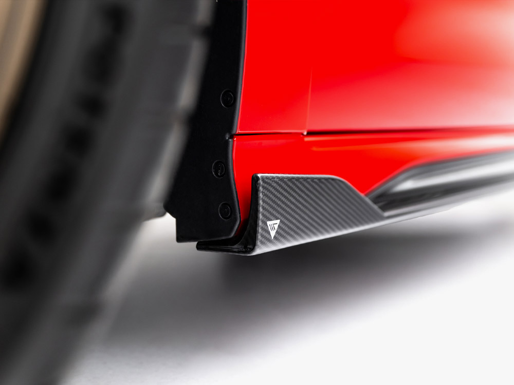 Prepreg Carbon Fiber Side Skirts V.1 Audi RS3 Sedan 8Y Facelift - 10 