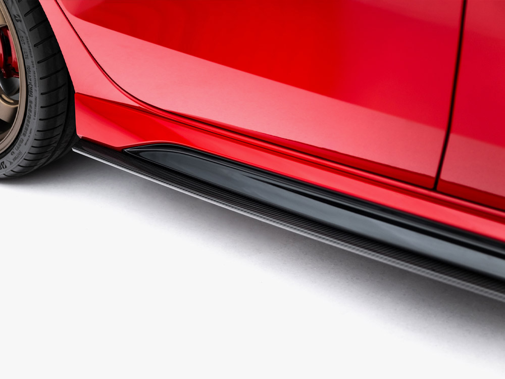 Prepreg Carbon Fiber Side Skirts V.1 Audi RS3 Sedan 8Y Facelift - 11 