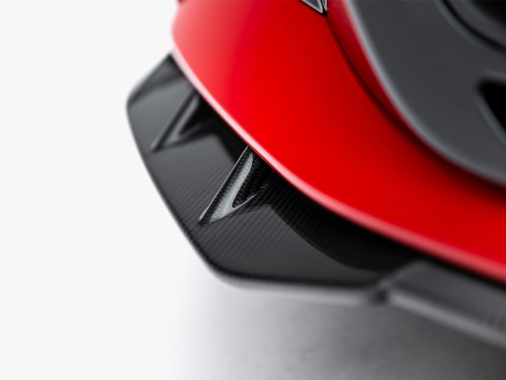 Prepreg Carbon Fiber Front Splitter Audi RS3 Sedan 8Y Facelift - 9 