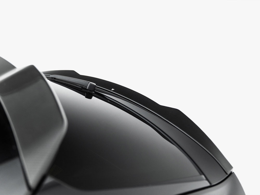 Carbon Fiber Tailgate Spoiler (Lower) Audi SQ8 / Q8 S-Line Mk1 Facelift - 5 