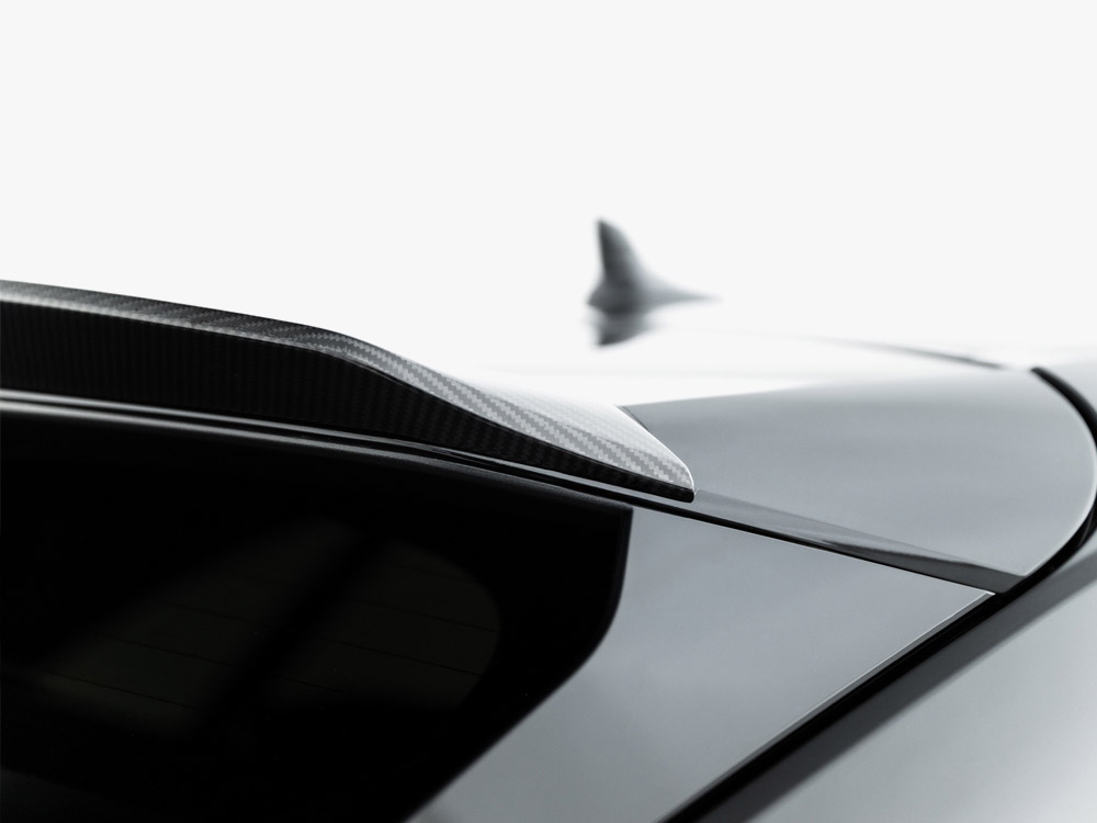 Carbon Fiber Tailgate Spoiler (Upper) Audi SQ8 / Q8 S-Line Mk1 Facelift - 6 