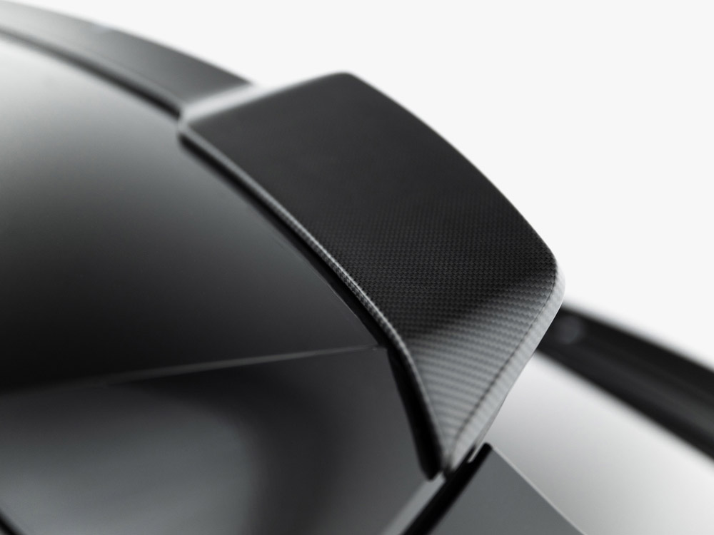 Carbon Fiber Tailgate Spoiler (Upper) Audi SQ8 / Q8 S-Line Mk1 Facelift - 8 