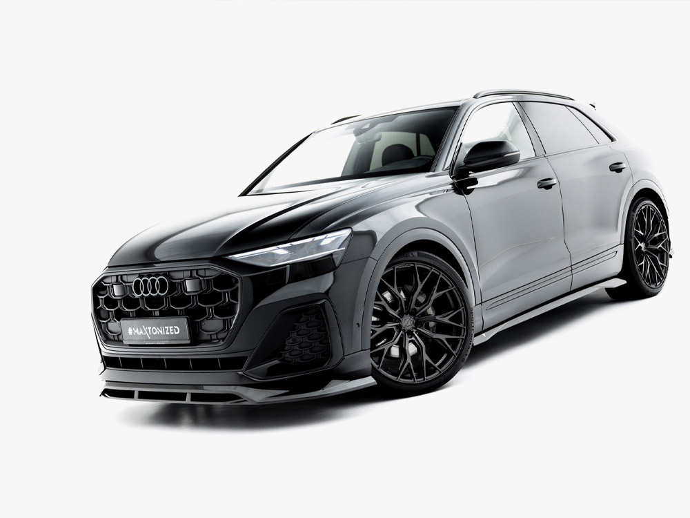 Prepreg Carbon Fiber Side Skirts Audi SQ8 / Q8 S-Line Mk1 Facelift - 2 