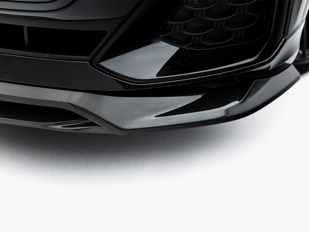 Prepreg Carbon Fiber Front Splitter Audi SQ8 / Q8 S-Line Mk1 Facelift - 9 