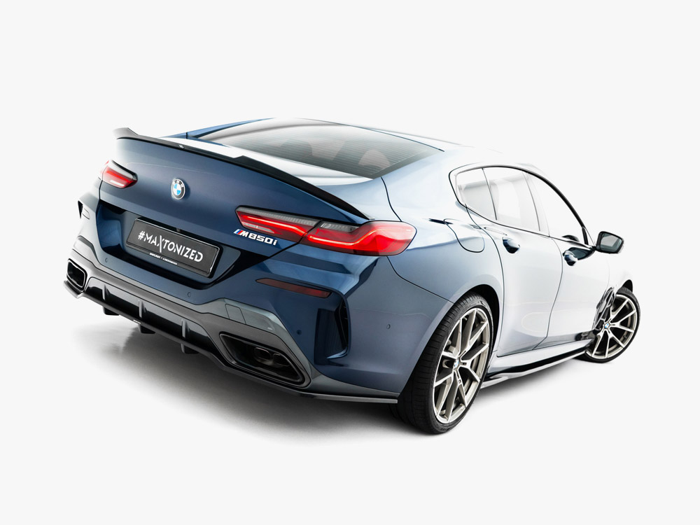 Rear Splitter (Vertical Bars) BMW 8 Gran Coupe M-Pack G16 - 2 