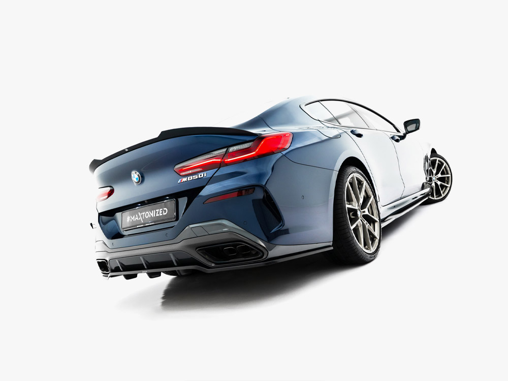 Rear Splitter (Vertical Bars) BMW 8 Gran Coupe M-Pack G16 - 3 