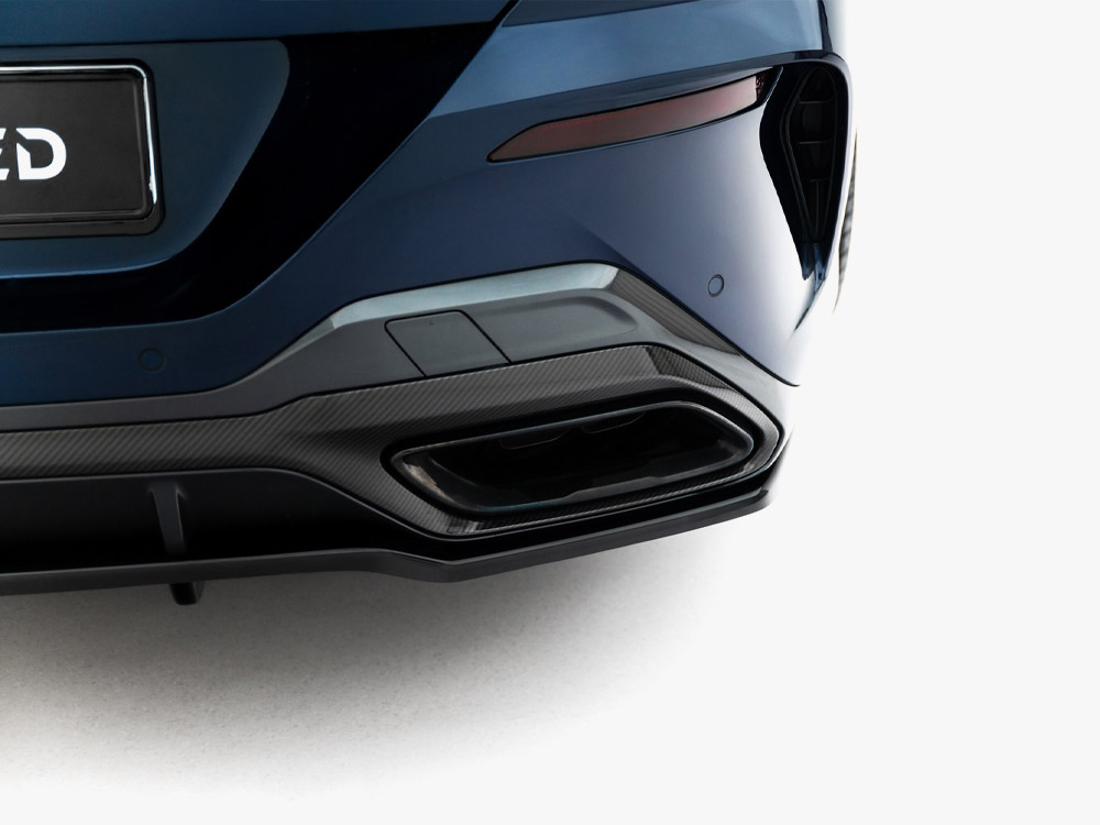 Rear Splitter (Vertical Bars) BMW 8 Gran Coupe M-Pack G16 - 6 