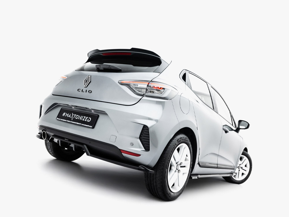 Rear Splitter (Vertical Bars) Renault Clio Mk5 Facelift - 2 