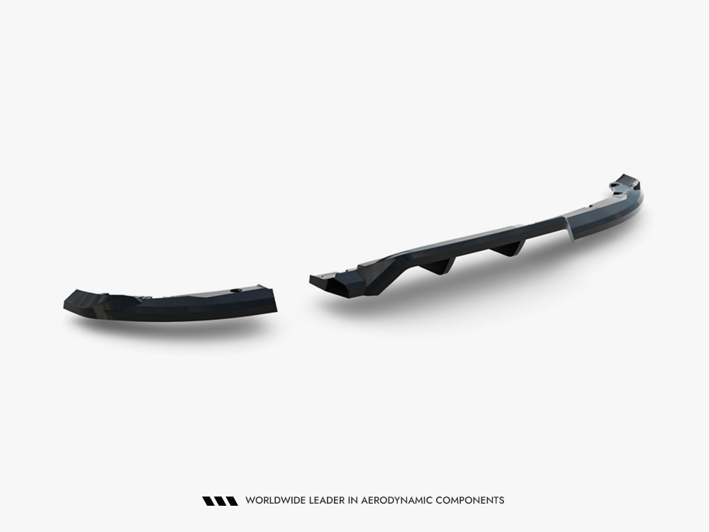 Rear Splitter (Vertical Bars) Renault Clio Mk5 Facelift - 6 