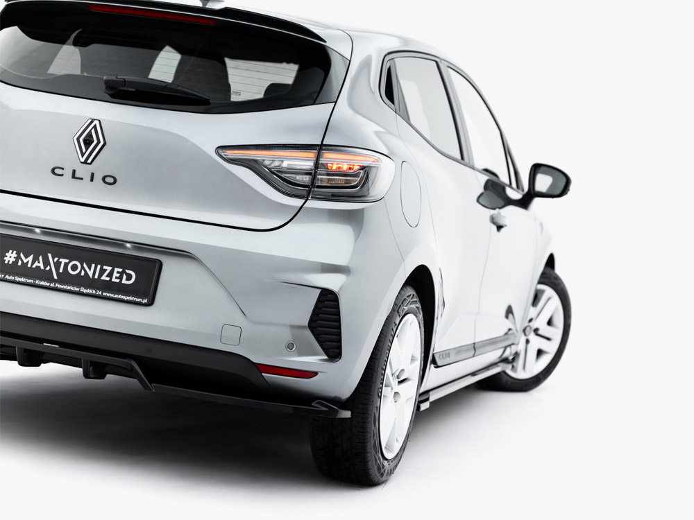 Rear Splitter (Vertical Bars) Renault Clio Mk5 Facelift - 5 