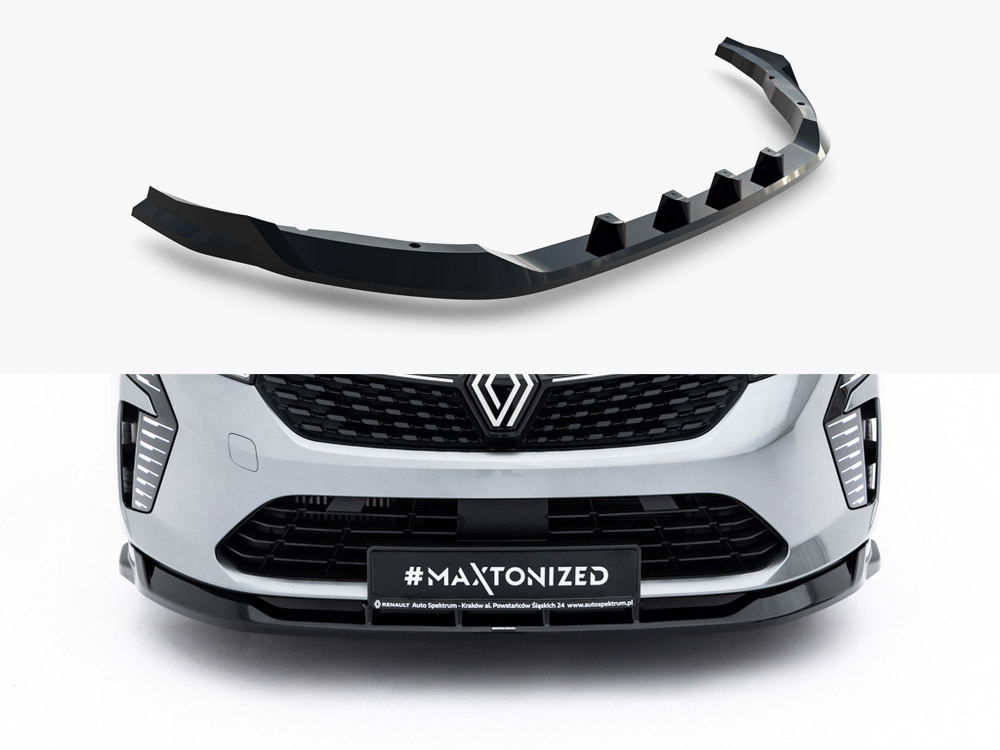 Front Splitter Renault Clio Mk5 Facelift - 1 