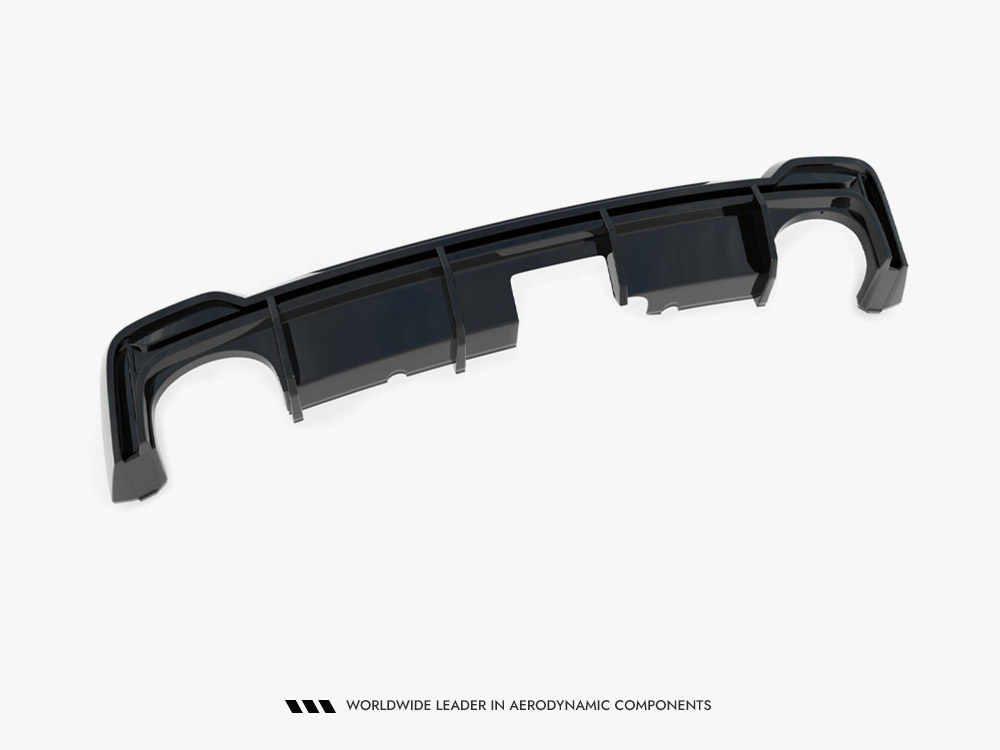 Rear Valance compatible with Audi RS 7 C8 (Version with towbar) - 8 