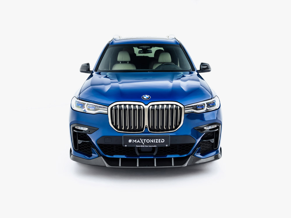 Prepreg Carbon Fiber Front Splitter BMW X7 M-Pack G07 - 5 