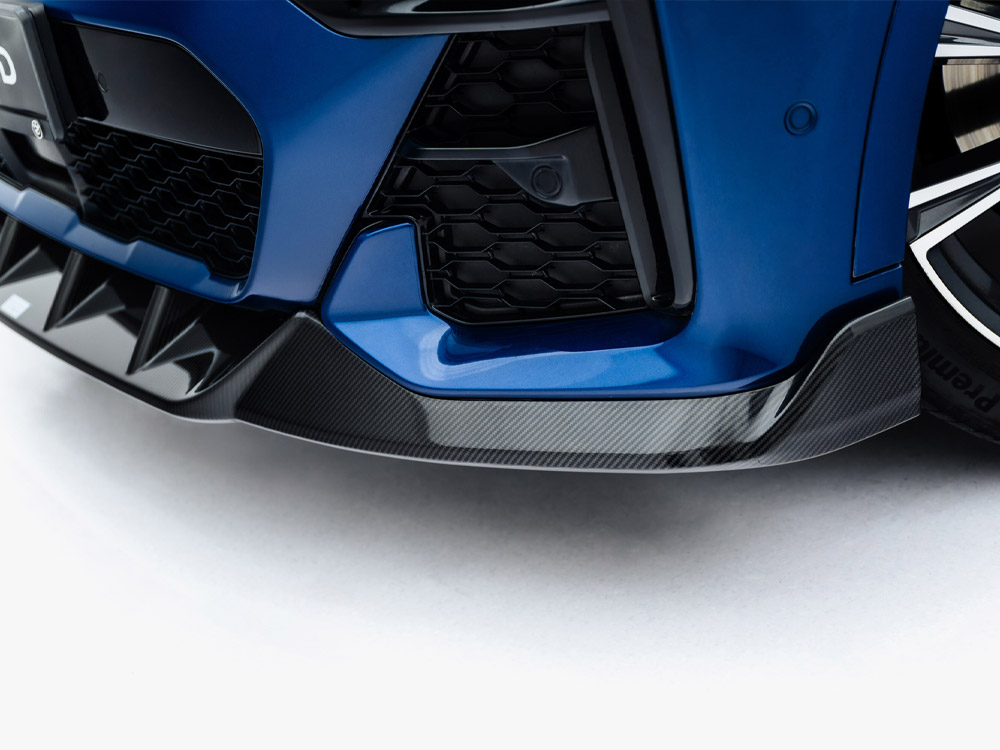 Prepreg Carbon Fiber Front Splitter BMW X7 M-Pack G07 - 9 
