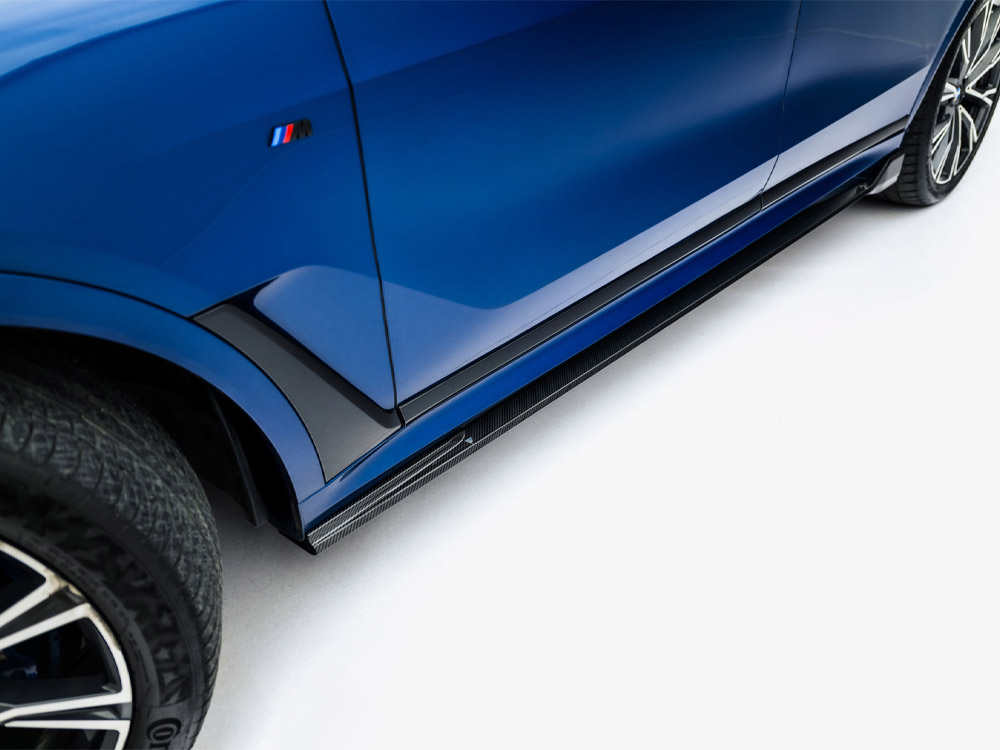 Carbon Fiber Side Skirts BMW X7 M-Pack G07 - 4 