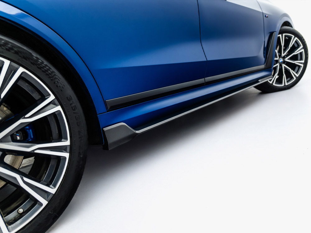 Carbon Fiber Side Skirts BMW X7 M-Pack G07 - 5 