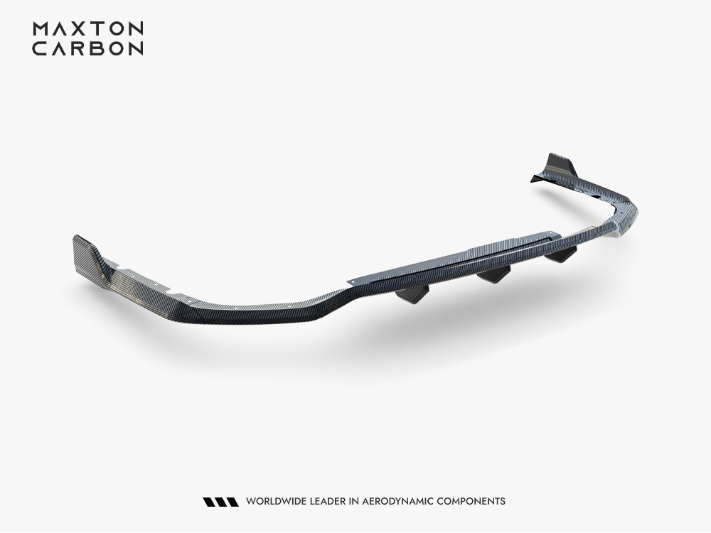 Prepreg Carbon Fiber Rear Diffuser BMW X7 M-Pack G07 / G07 Facelift (version with towbar) - 14 