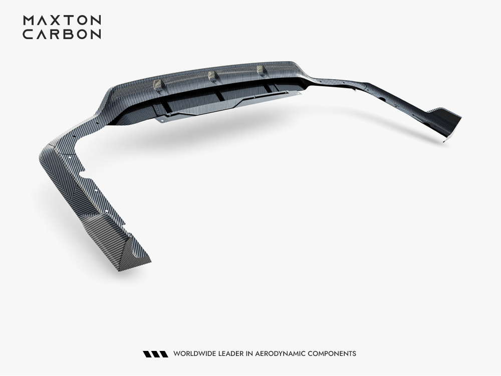 Prepreg Carbon Fiber Rear Diffuser BMW X7 M-Pack G07 / G07 Facelift (version with towbar) - 15 