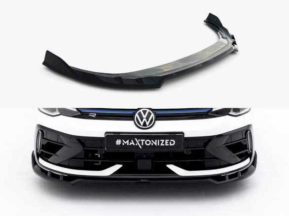 Front Splitter V.1 Volkswagen Golf R Variant Mk8 Facelift