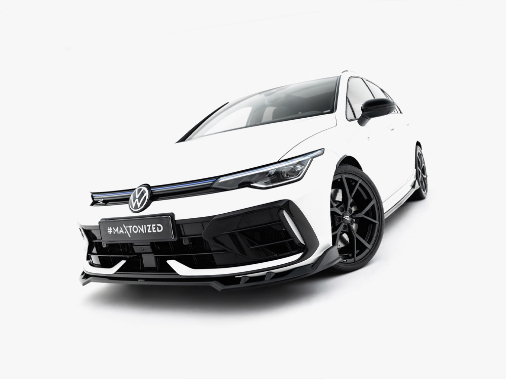 Front Splitter V.1 Volkswagen Golf R Variant Mk8 Facelift - 2 