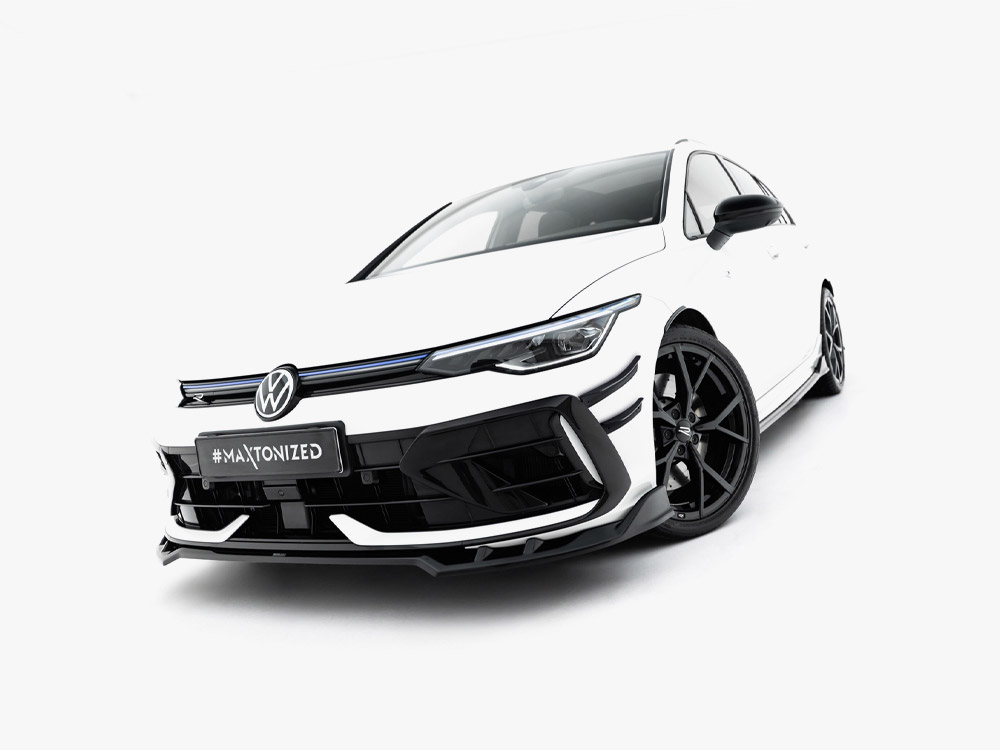 Front Splitter V.1 Volkswagen Golf R Variant Mk8 Facelift - 3 
