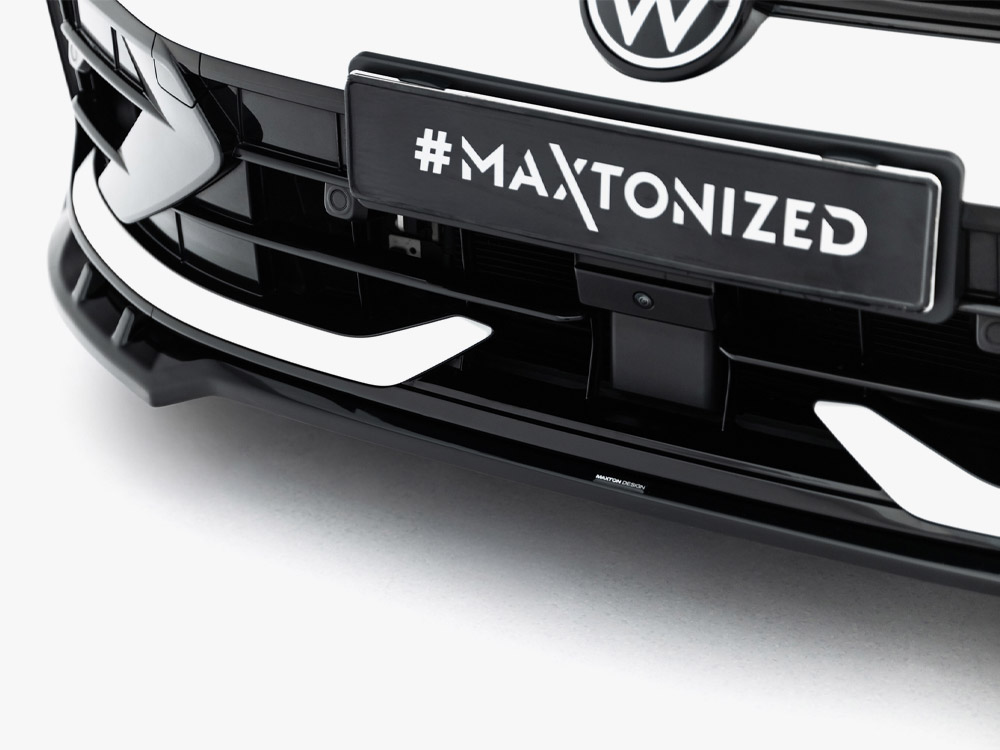Front Splitter V.1 Volkswagen Golf R Variant Mk8 Facelift - 6 