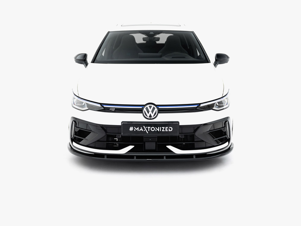 Front Splitter V.2 Volkswagen Golf R Variant Mk8 Facelift - 4 