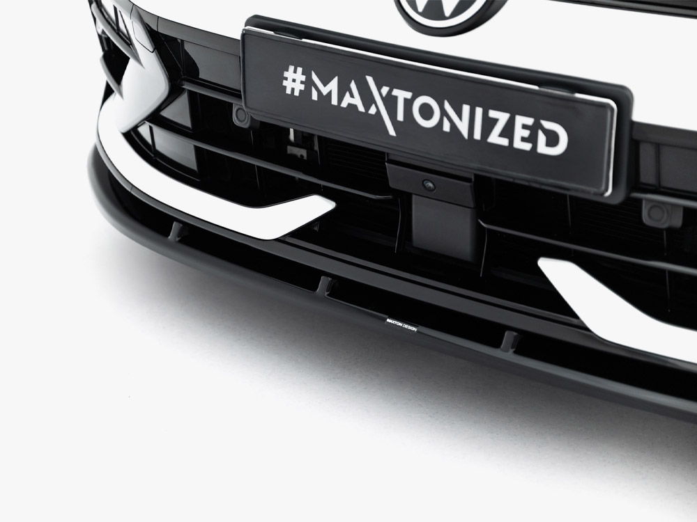 Front Splitter V.2 Volkswagen Golf R Variant Mk8 Facelift - 5 