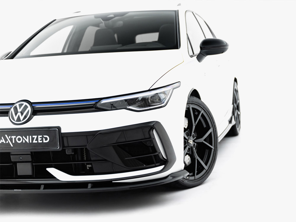 Front Splitter V.2 Volkswagen Golf R Variant Mk8 Facelift - 6 
