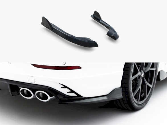 Rear Side Splitters V.2 Volkswagen Golf R Variant Mk8 Facelift