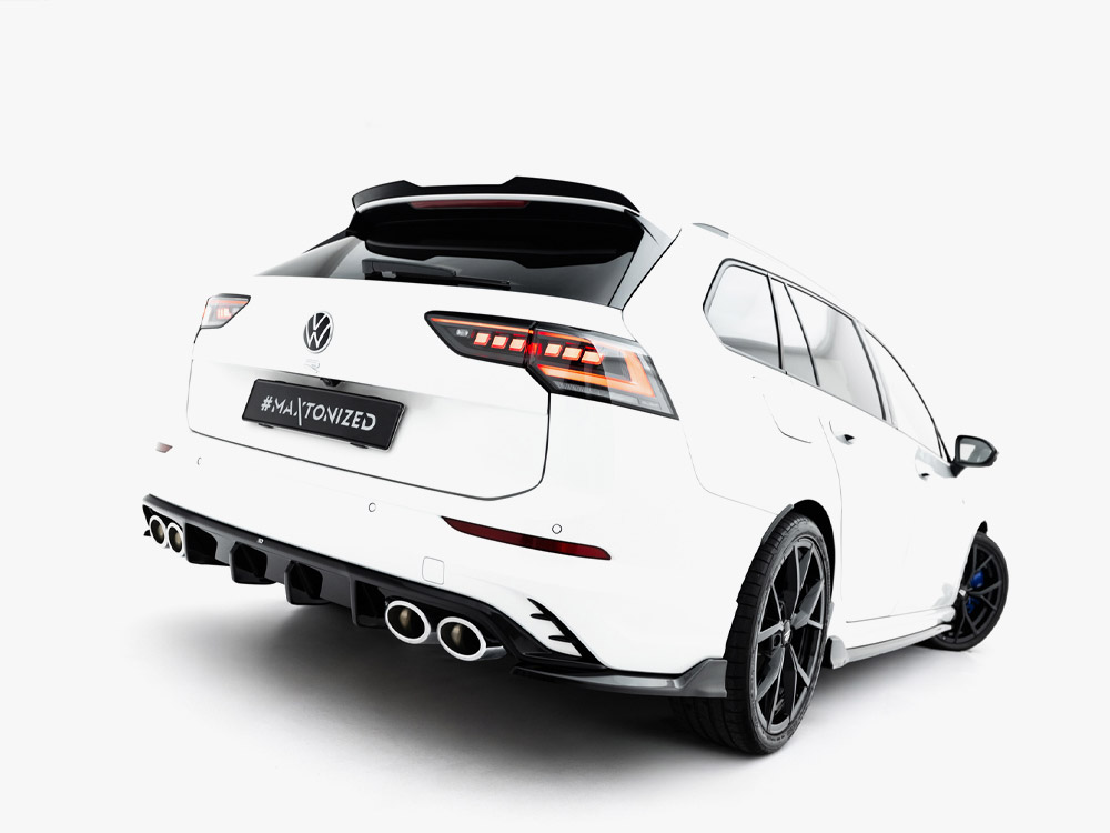 Rear Side Splitters V.2 Volkswagen Golf R Variant Mk8 Facelift - 2 