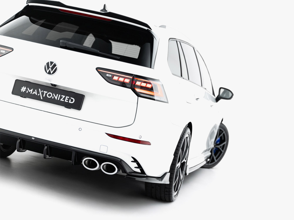 Rear Side Splitters V.2 Volkswagen Golf R Variant Mk8 Facelift - 3 
