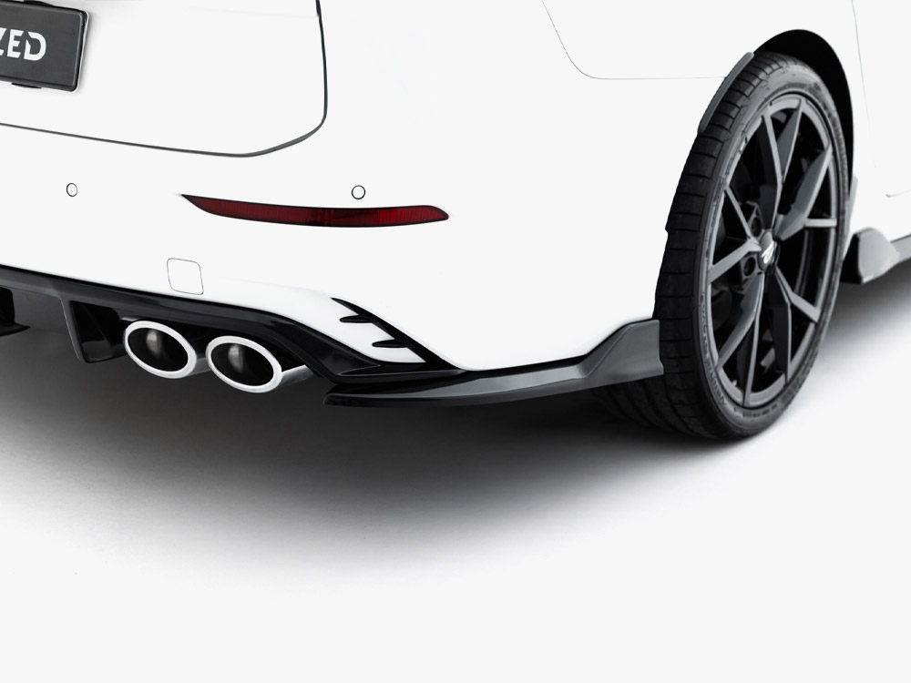 Rear Side Splitters V.2 Volkswagen Golf R Variant Mk8 Facelift - 4 