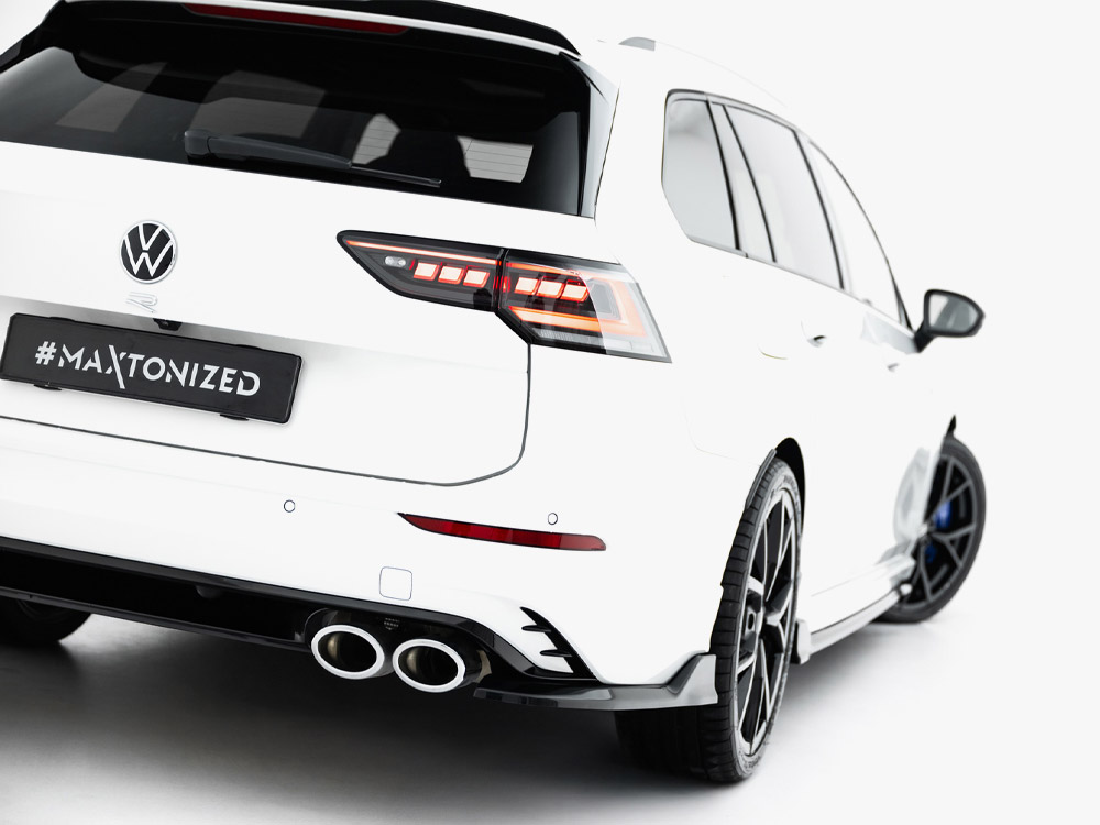 Rear Side Splitters V.1 Volkswagen Golf R Variant Mk8 Facelift - 4 
