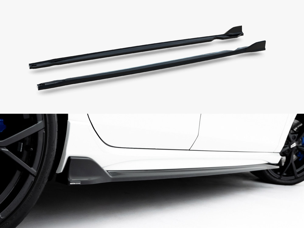 Side Skirt Diffusers Volkswagen Golf R Variant Mk8 Facelift - 1 