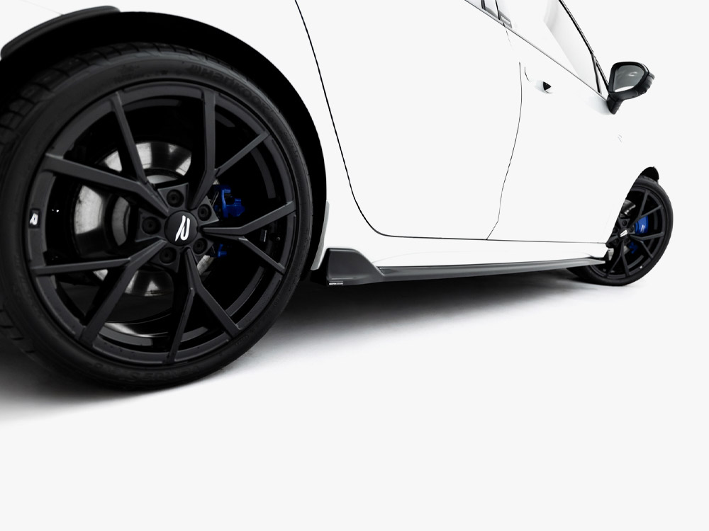 Side Skirt Diffusers Volkswagen Golf R Variant Mk8 Facelift - 4 