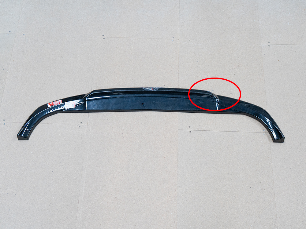 Reduced - Front Splitter V.1 Volkswagen ID.3 Mk1 - 7 