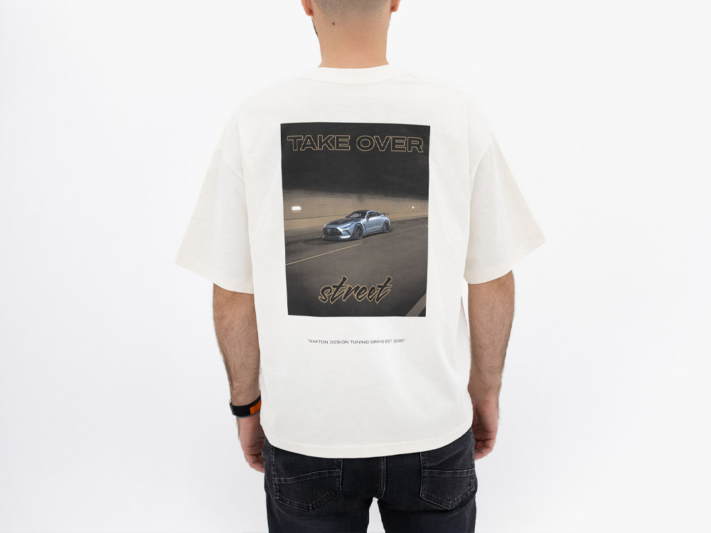 Beige T-Shirt Maxton Design - 4 