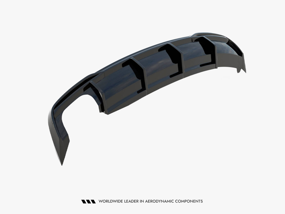 Rear Valance Audi A5 Sportback 8T Facelift (Version with dual exhausts on one side) - 8 