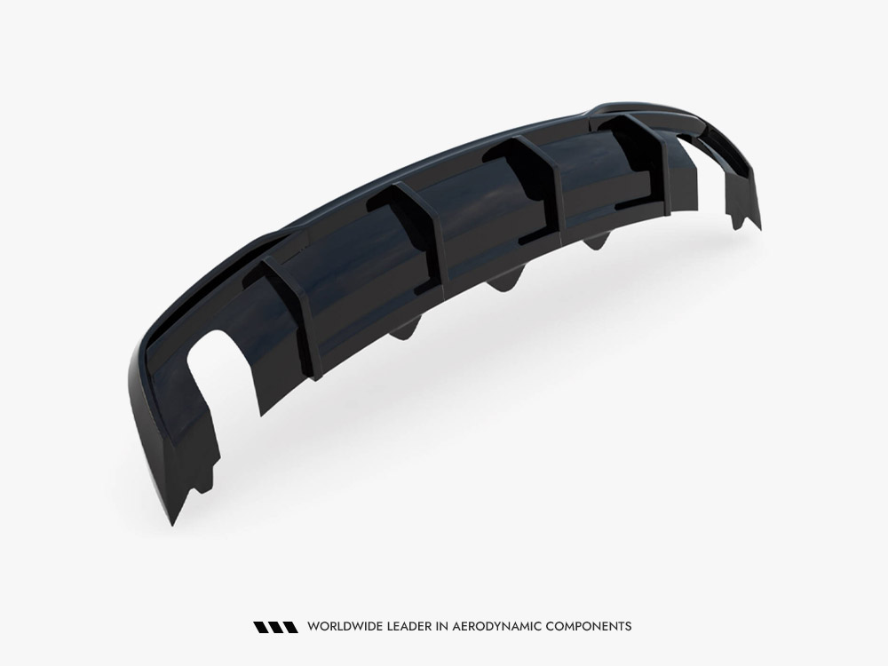 Rear Valance Audi A5 Sportback 8T Facelift (Version with single exhausts on both sides) - 4 