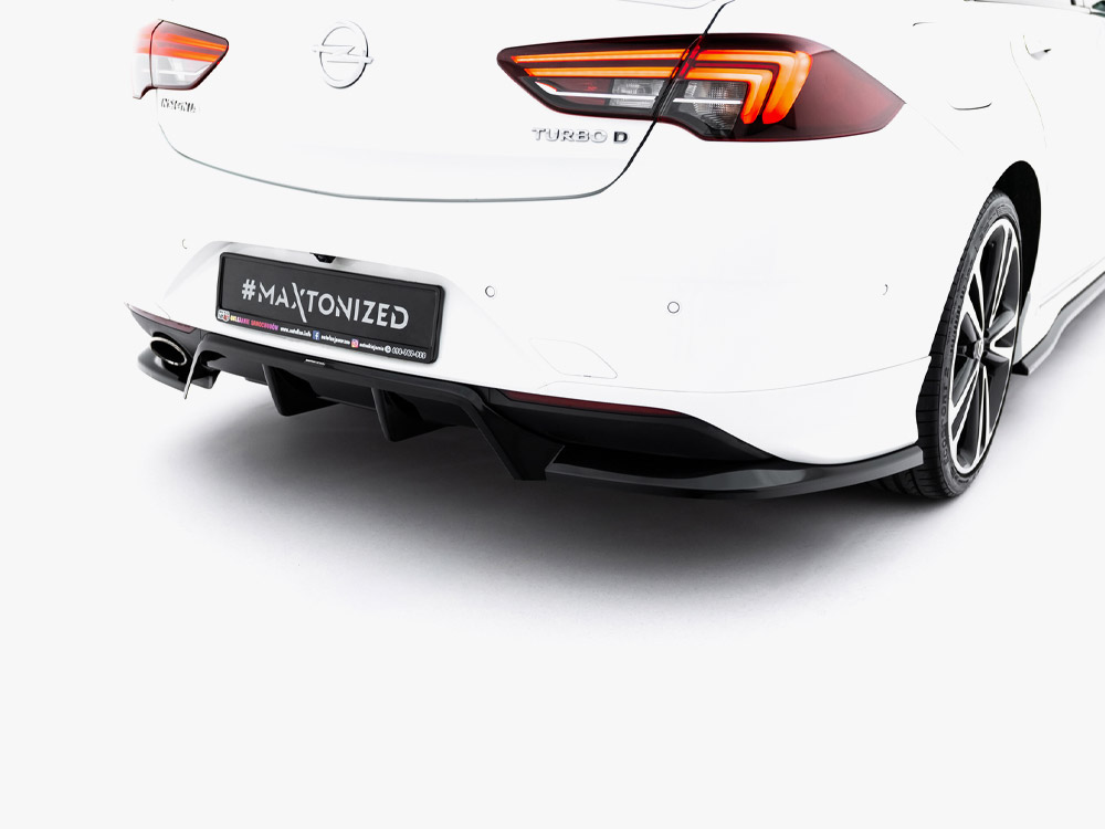 Rear Splitter (Vertical Bars) Opel Insignia OPC-Line Mk2 - 4 