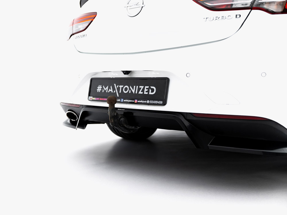 Rear Splitter (Vertical Bars) Opel Insignia OPC-Line Mk2 - 7 