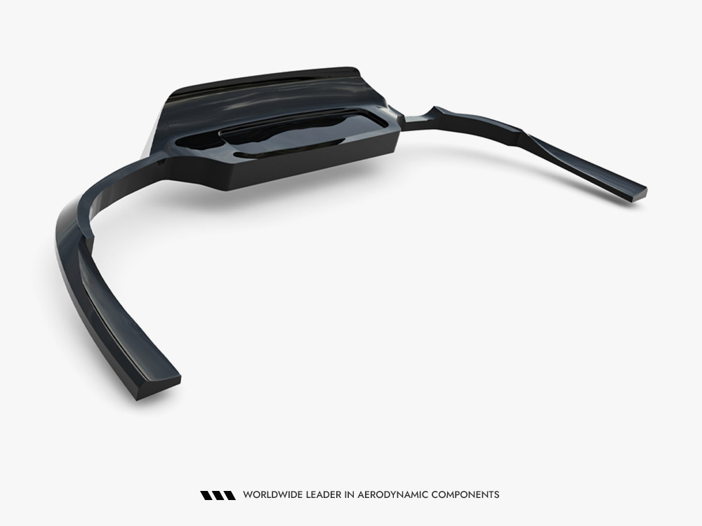 Rear Splitter (Vertical Bars) Opel Insignia OPC-Line Mk2 - 9 