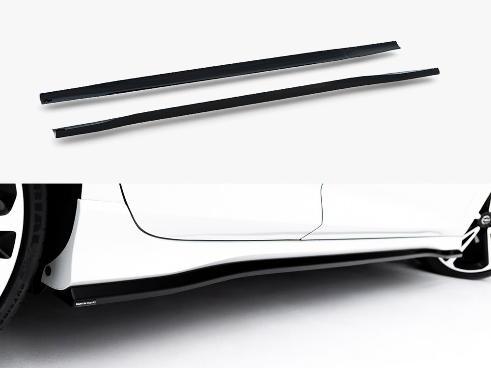 Side Skirt Diffusers Opel Insignia OPC-Line Mk2 - 1 