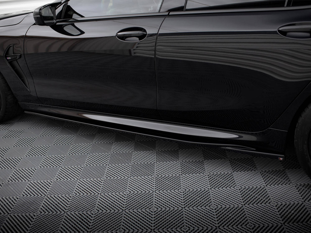Side Skirts Diffusers V.2 BMW M8 Gran Coupe F93 / 8 Gran Coupe M-Pack G16 - 4 