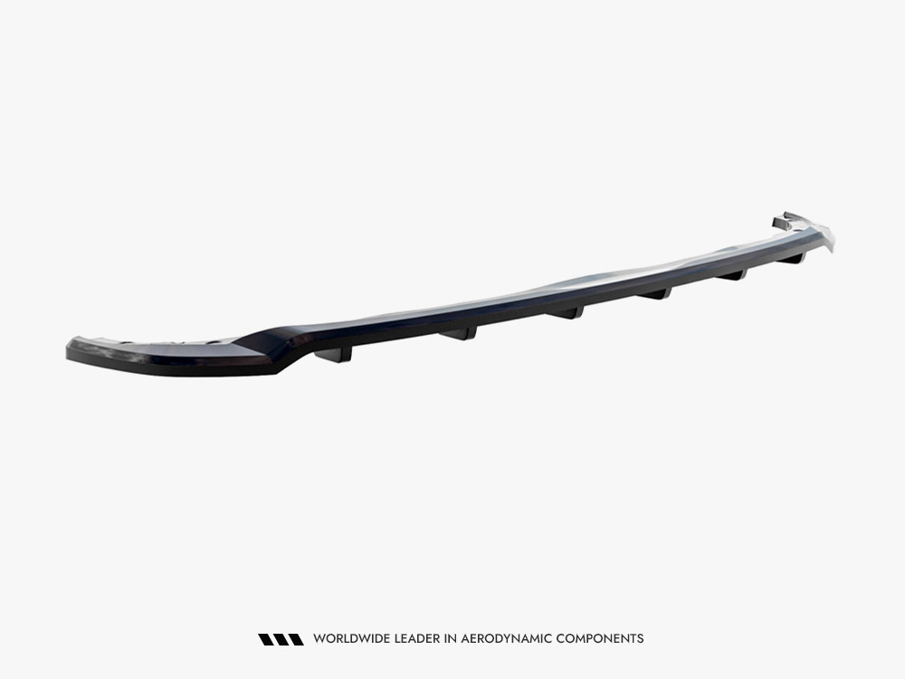 Rear Splitter (Vertical Bars) Opel Corsa - e F (Mk6) - 4 