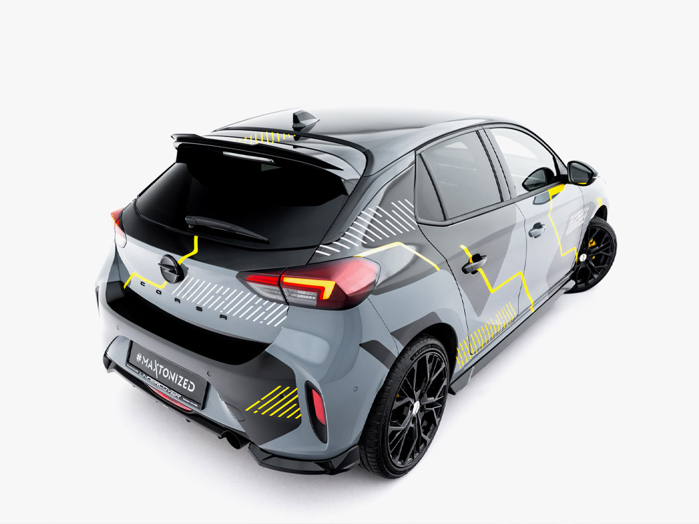 Spoiler CAP Opel Corsa F Facelift (Mk6 Facelift) - 2 