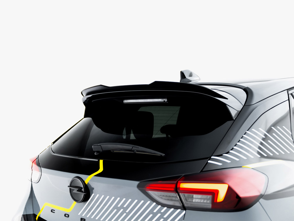 Spoiler CAP Opel Corsa F Facelift (Mk6 Facelift) - 3 