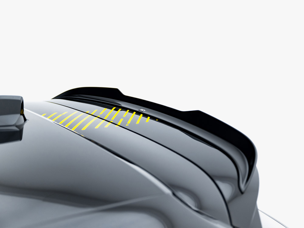 Spoiler CAP Opel Corsa F Facelift (Mk6 Facelift) - 4 