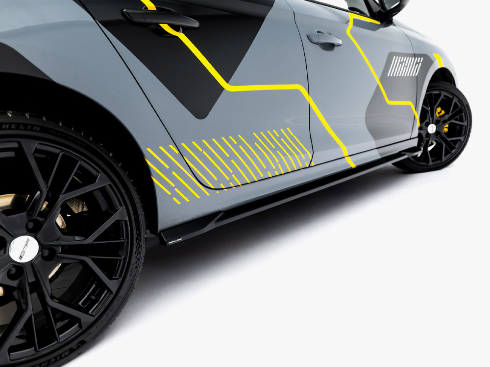 Side Skirt Diffusers Opel Corsa F Facelift (Mk6 Facelift) - 5 